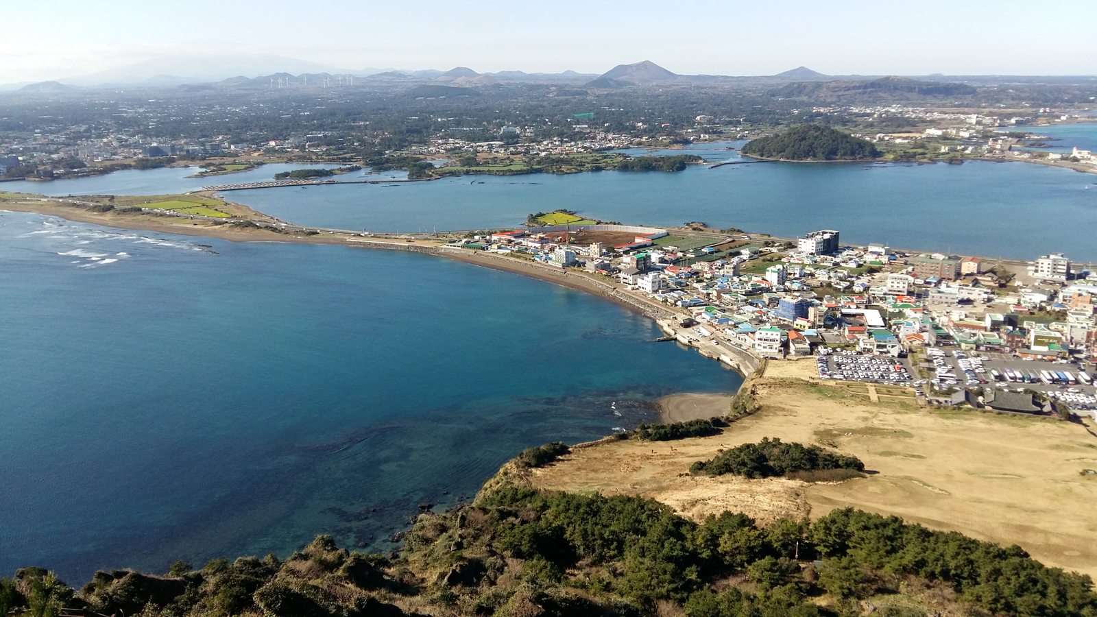 정상에서 본 성산리